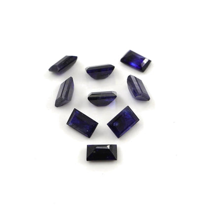 Natural Bangkok Blue Sapphire Calibrated Baguettes | 3x5mm & 4x6mm
