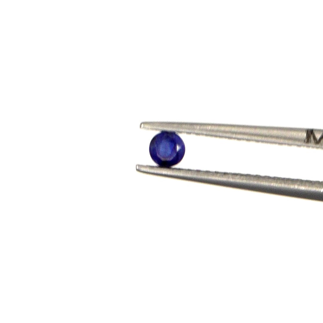 Natural Bangkok Blue Sapphire Calibrated Rounds | 3mm & 3.5mm