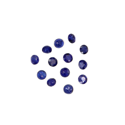 Natural Bangkok Blue Sapphire Calibrated Rounds | 3mm & 3.5mm