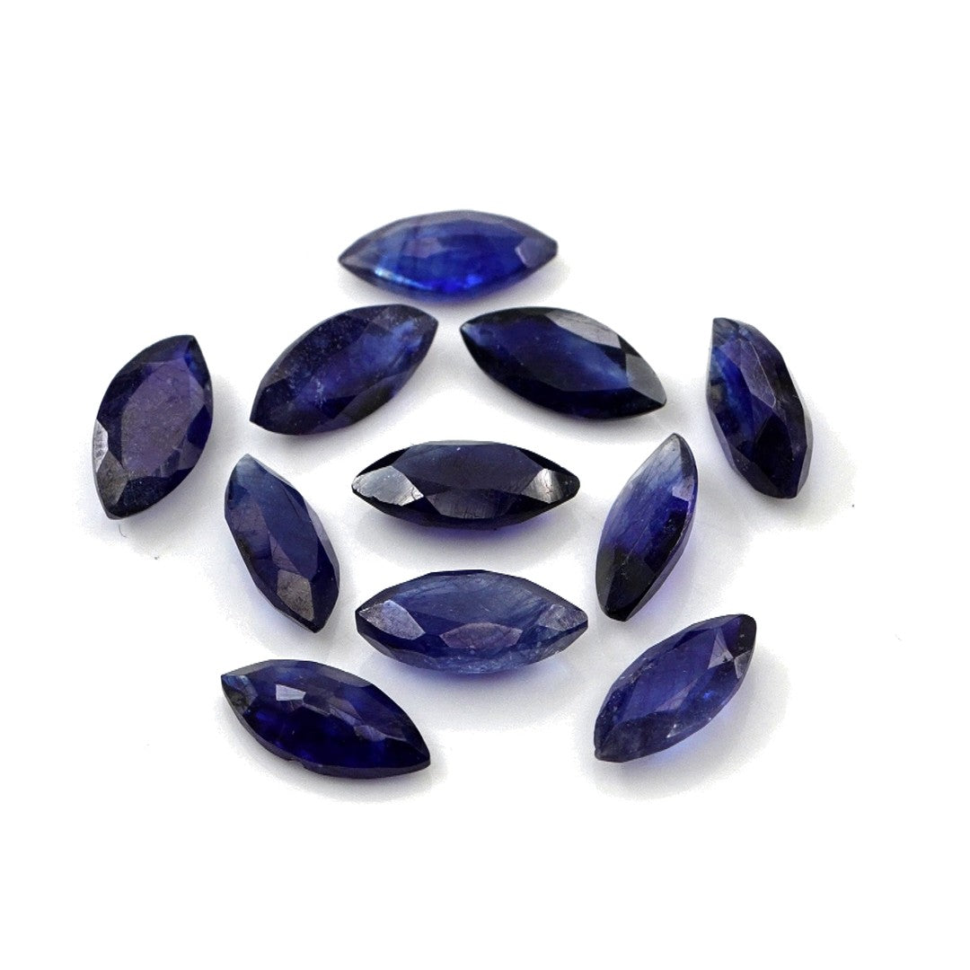 Natural Bangkok Blue Sapphire Calibrated Marquise | 3x6mm & 4x8mm