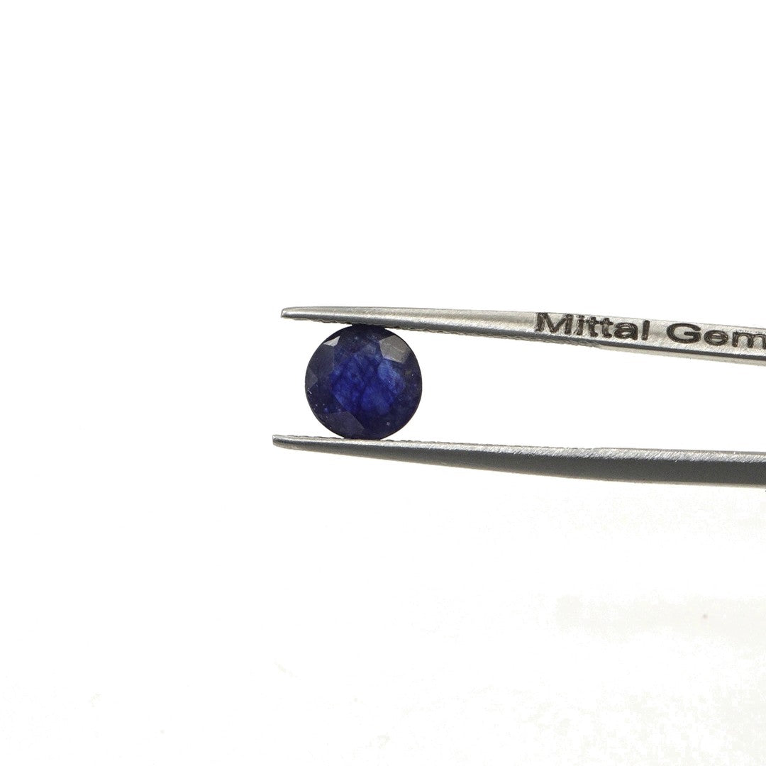 Natural Bangkok Blue Sapphire Calibrated Rounds | 7mm & 8mm