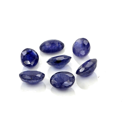 Natural Bangkok Blue Sapphire Calibrated Ovals | 7x9mm & 8x10mm