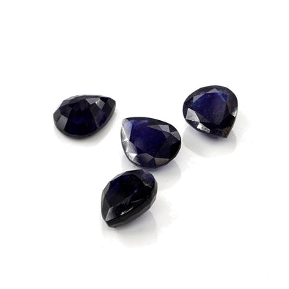 Natural Bangkok Blue Sapphire Calibrated Pears | 9x11mm & 10x12mm