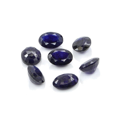 Natural Bangkok Blue Sapphire Calibrated Ovals | 7x9mm & 8x10mm