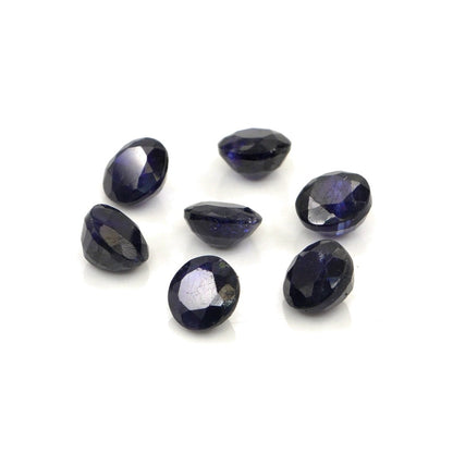 Natural Bangkok Blue Sapphire Calibrated Rounds | 5mm & 6mm