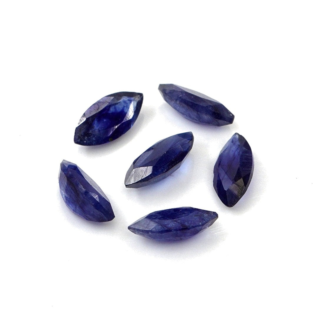Natural Bangkok Blue Sapphire Calibrated Marquise | 3x6mm & 4x8mm