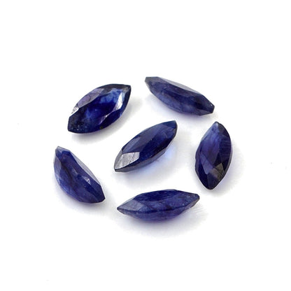 Natural Bangkok Blue Sapphire Calibrated Marquise | 3x6mm & 4x8mm