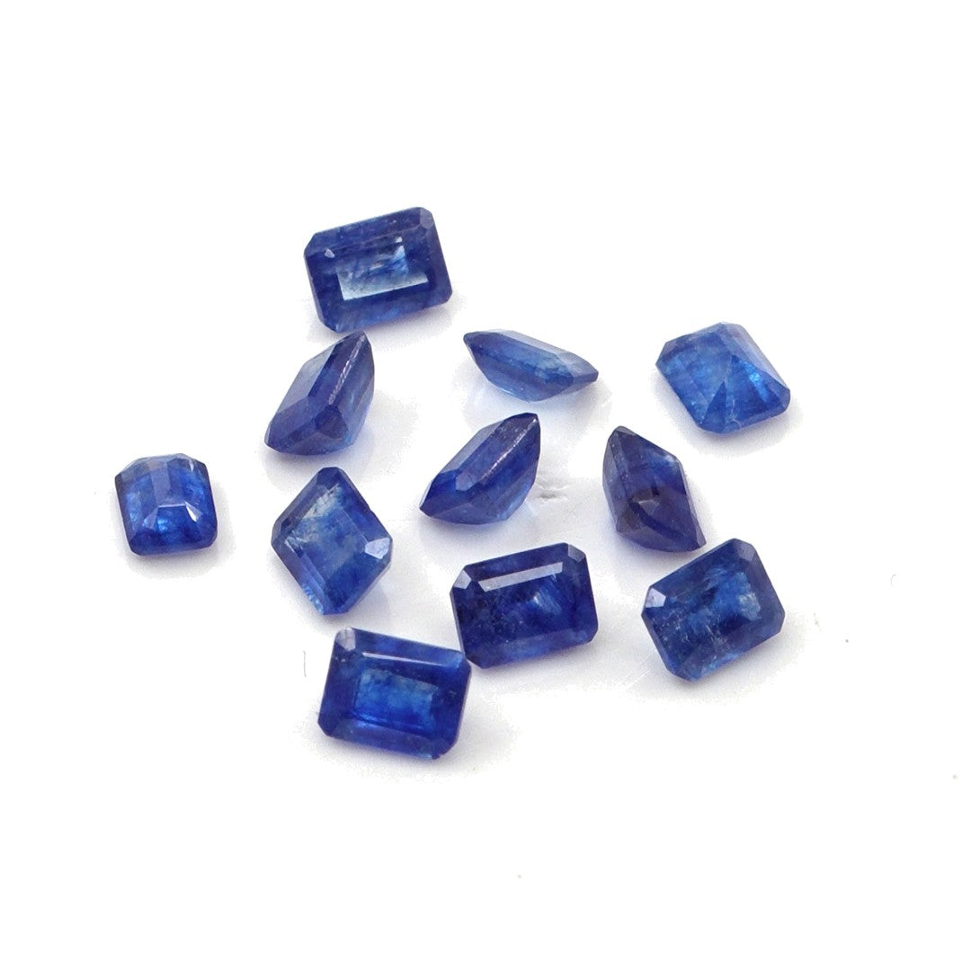 Natural Bangkok Blue Sapphire Calibrated Octagons | 3x4mm & 4x5mm
