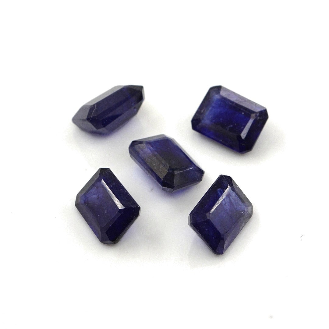 Natural Bangkok Blue Sapphire Calibrated Octagons | 5x7mm & 6x8mm