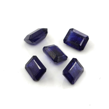 Natural Bangkok Blue Sapphire Calibrated Octagons | 5x7mm & 6x8mm