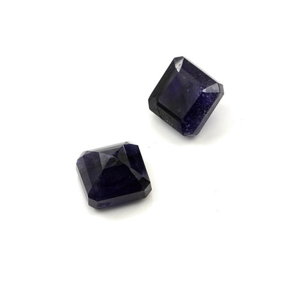 Natural Bangkok Blue sapphire Calibrated Square Octagons | 11mm & 12mm