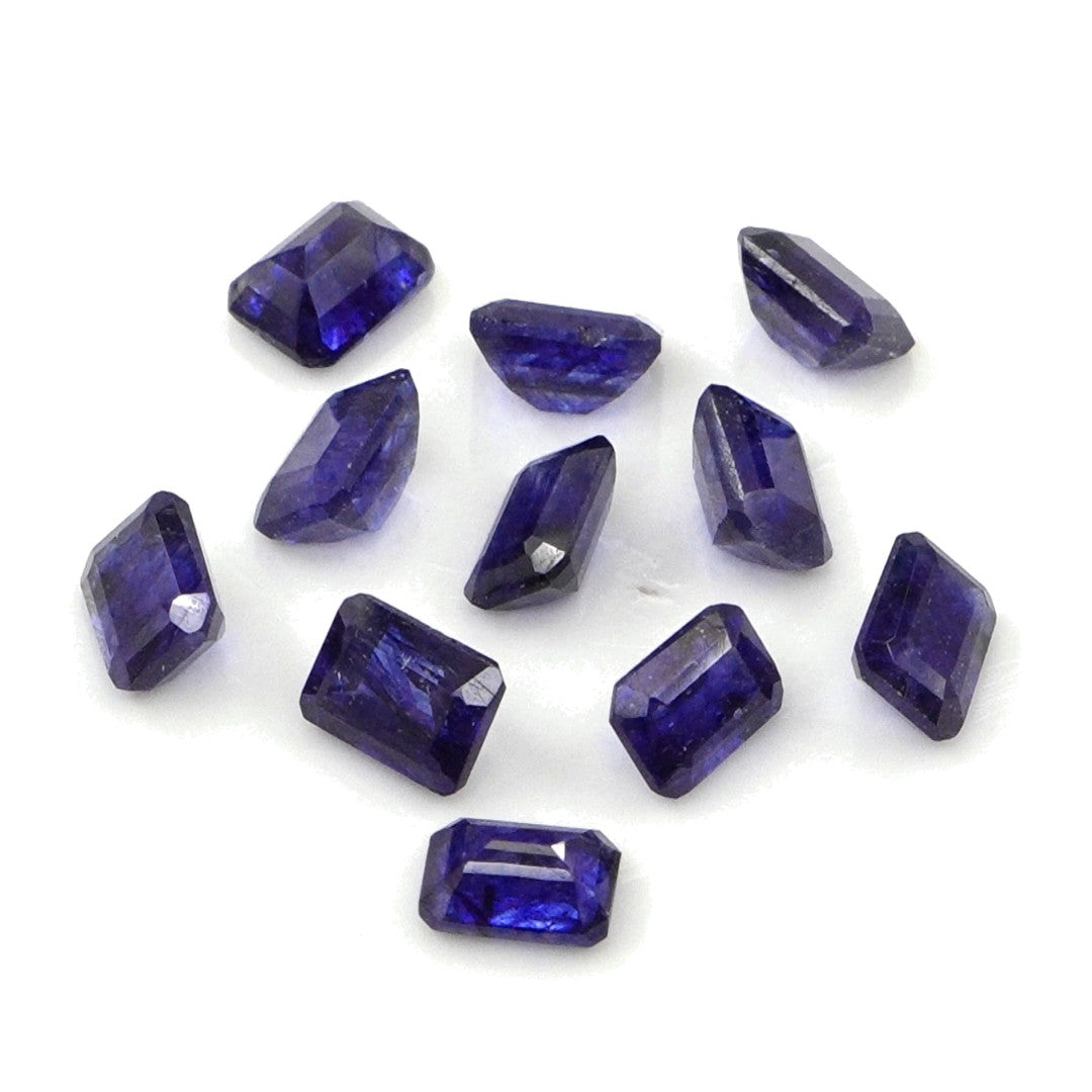 Natural Bangkok Blue Sapphire Calibrated Octagons | 3x4mm & 4x5mm