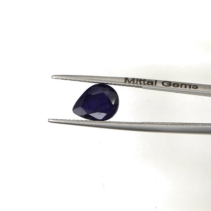Natural Bangkok Blue Sapphire Calibrated Pears | 7x9mm & 8x10mm