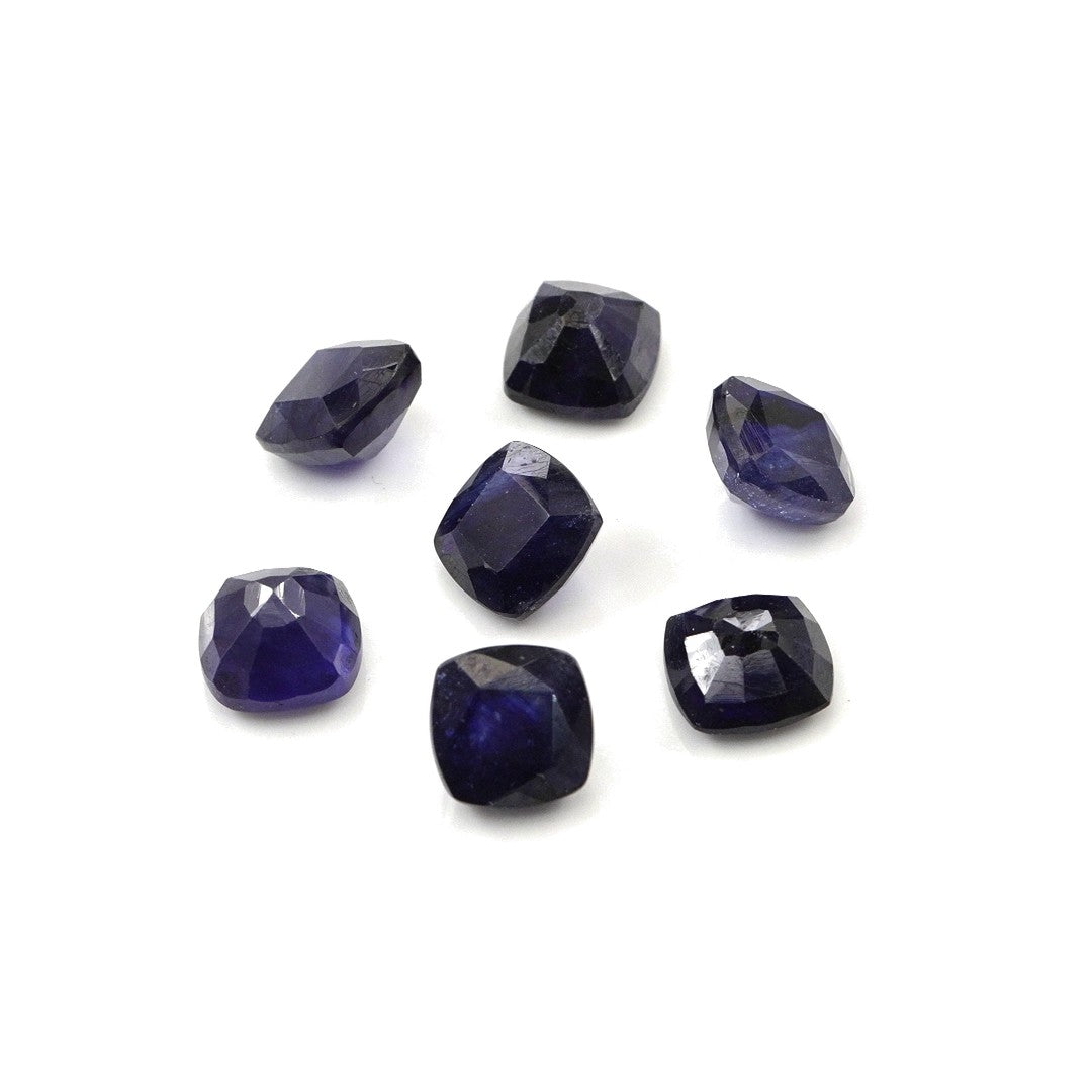 Natural Bangkok Blue Sapphire Calibrated Cushions | 8mm & 8.5mm