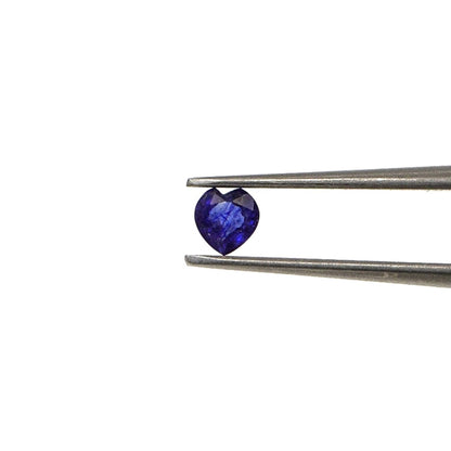 Natural Bangkok Blue Sapphire Calibrated Hearts | 3mm & 3.5mm