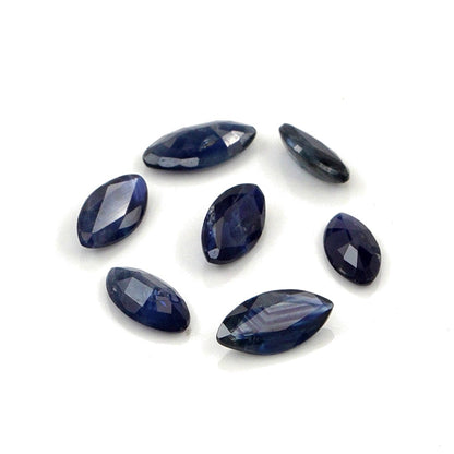 Natural Untreated Blue Sapphire Calibrated Marquise | 2.5x5mm & 3x6mm