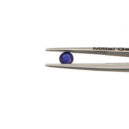 Natural Bangkok Blue Sapphire Calibrated Rounds | 4mm & 4.5mm
