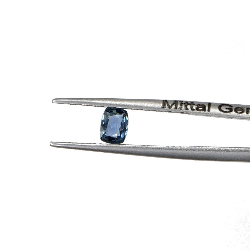 Natural Untreated Australian Teal Sapphire Calibrated Long Cushions | 3x4mm & 4x5mm