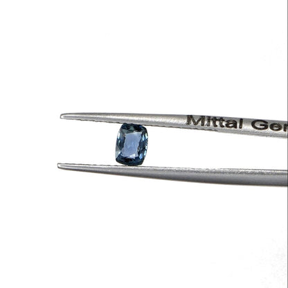 Natural Untreated Australian Teal Sapphire Calibrated Long Cushions | 3x4mm & 4x5mm