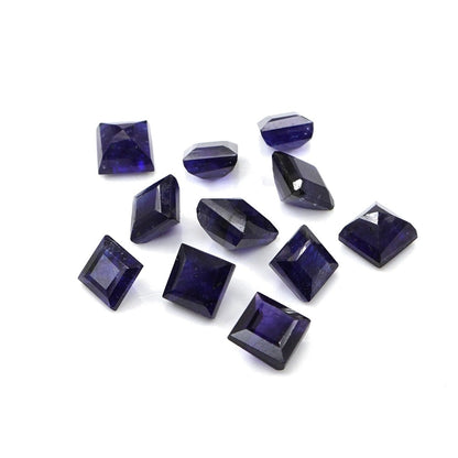 Natural Bangkok Blue Sapphire Calibrated Squares | 4mm & 4.5mm