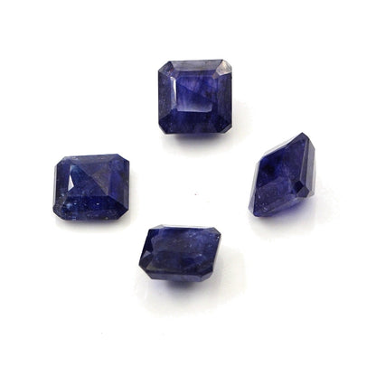 Natural Bangkok Blue sapphire Calibrated Square Octagons | 7mm & 7.5mm