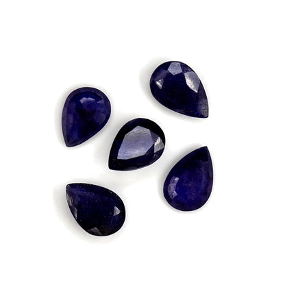 Natural Bangkok Blue Sapphire Calibrated Pears | 9x11mm & 10x12mm