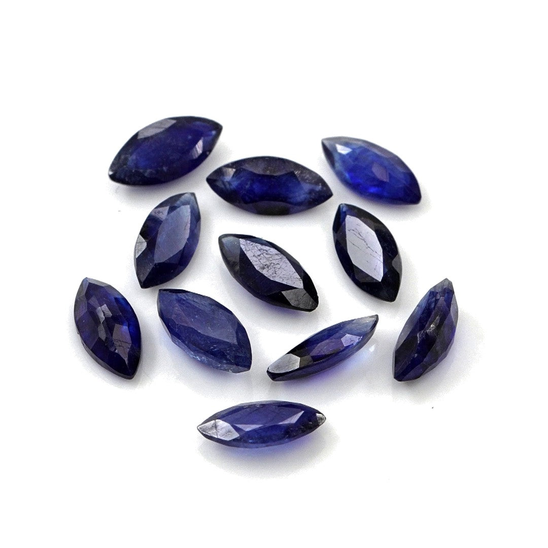 Natural Bangkok Blue Sapphire Calibrated Marquise | 3x6mm & 4x8mm
