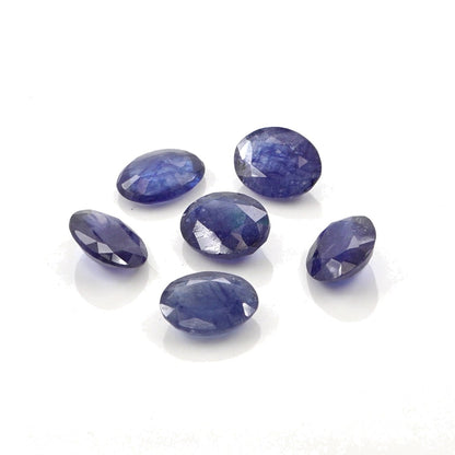 Natural Bangkok Blue Sapphire Calibrated Ovals | 7x9mm & 8x10mm