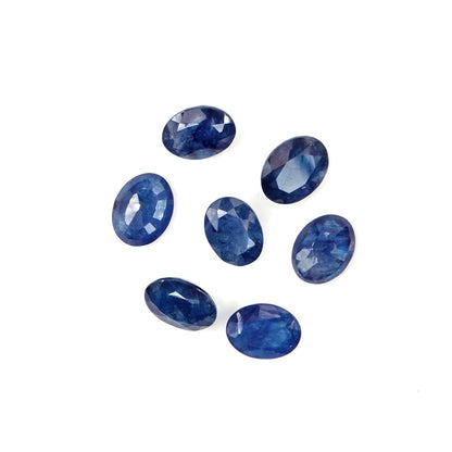 Natural Bangkok Blue Sapphire Calibrated Ovals | 7x9mm & 8x10mm