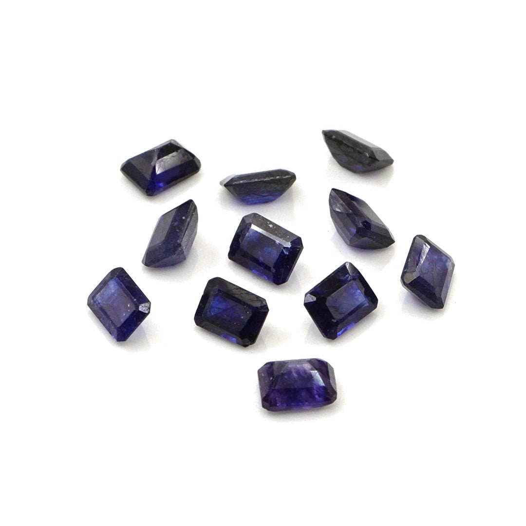 Natural Bangkok Blue Sapphire Calibrated Octagons | 3x4mm & 4x5mm
