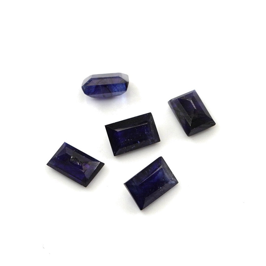 Natural Bangkok Blue Sapphire Calibrated Baguettes | 5x7mm & 6x8mm