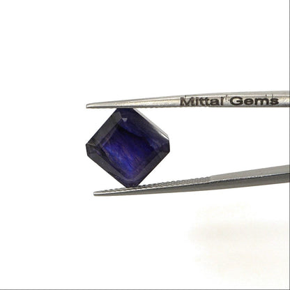 Natural Bangkok Blue sapphire Calibrated Square Octagons | 11mm & 12mm