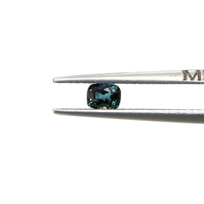 Natural Untreated Australian Teal Sapphire Calibrated Long Cushion | 3x4mm & 4x5mm