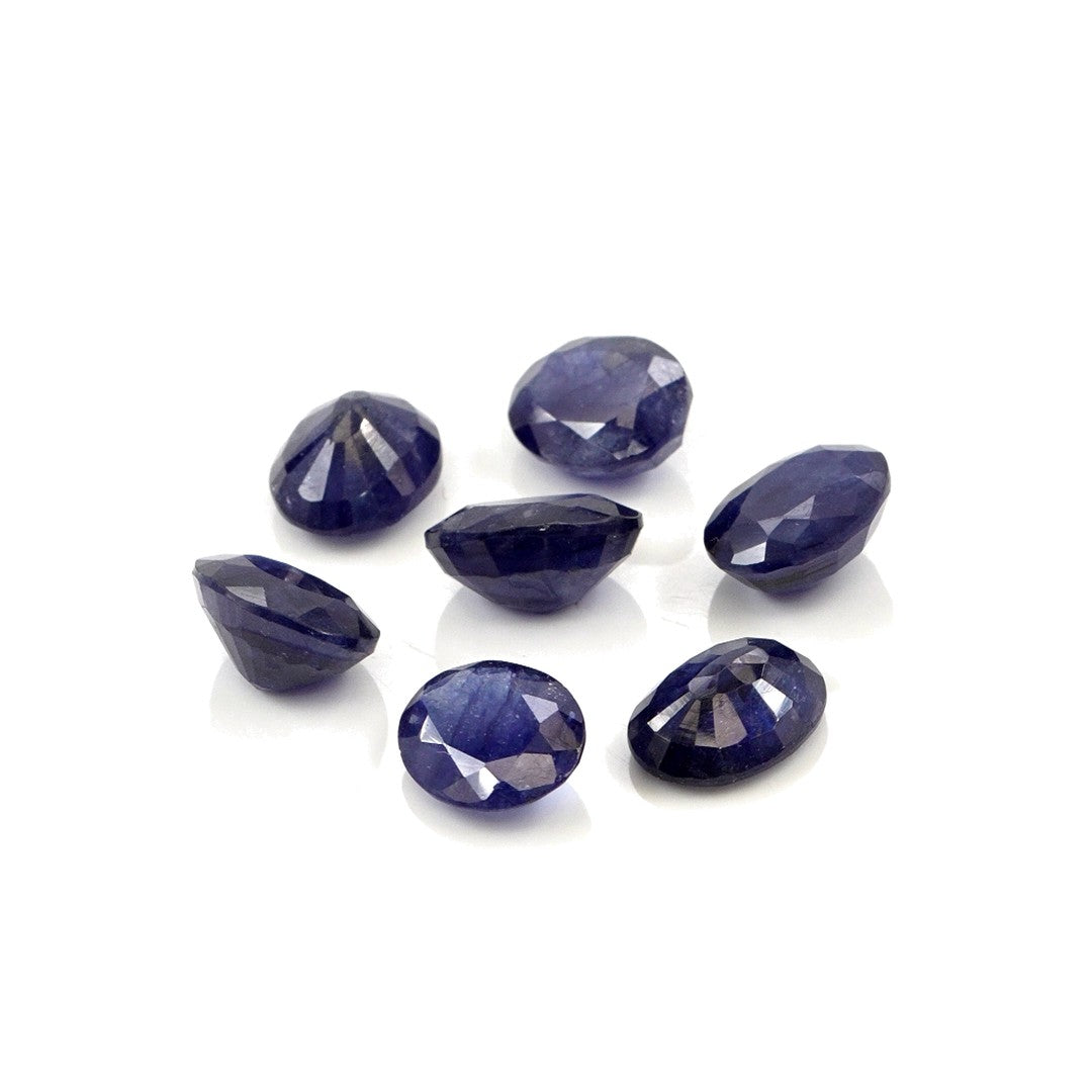 Natural Bangkok Blue Sapphire Calibrated Ovals | 7x9mm & 8x10mm