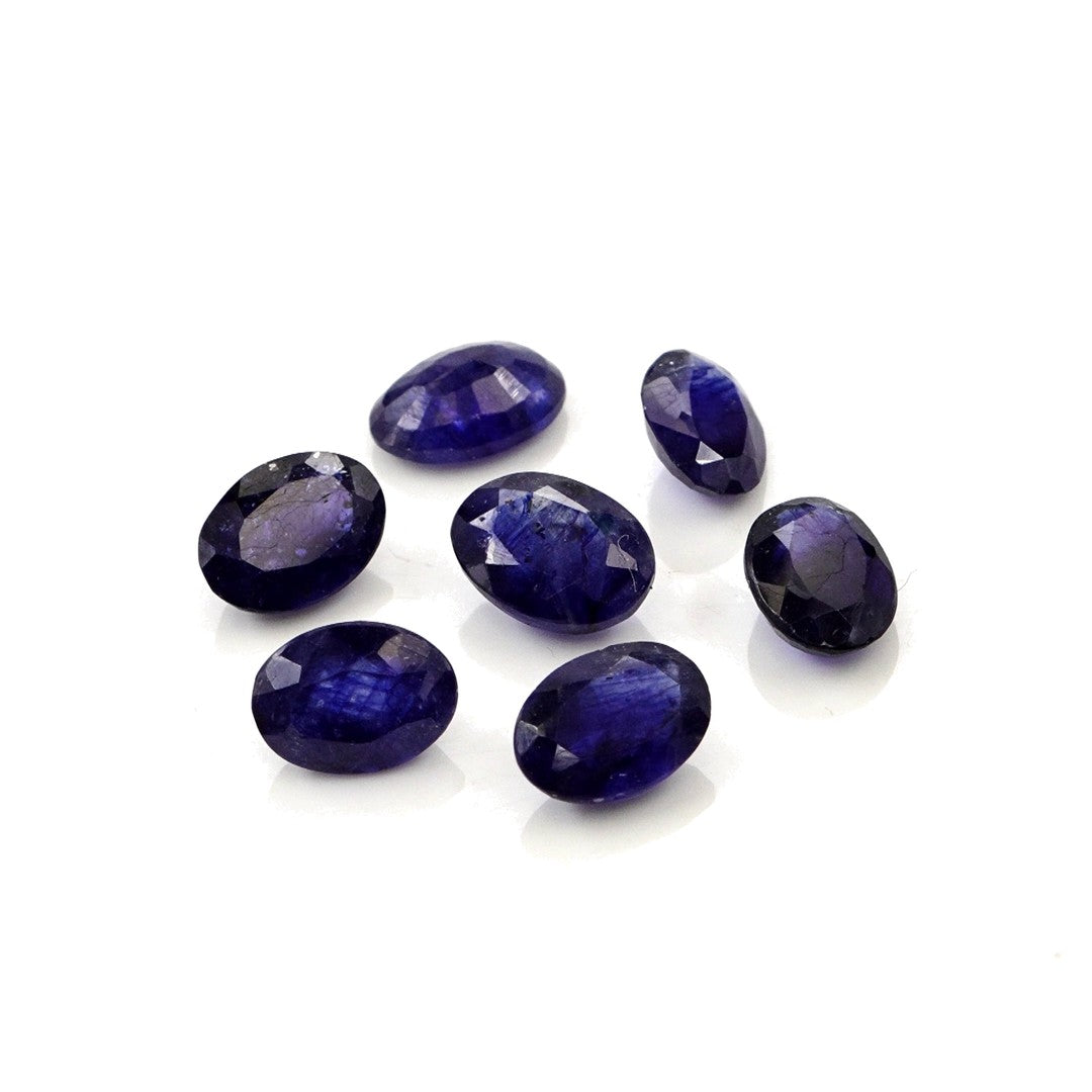 Natural Bangkok Blue Sapphire Calibrated Ovals | 5x7mm & 6x8mm