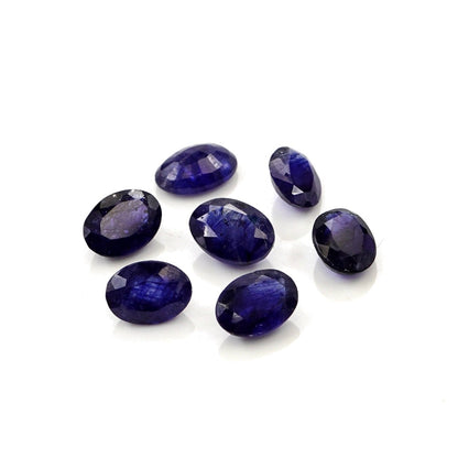 Natural Bangkok Blue Sapphire Calibrated Ovals | 5x7mm & 6x8mm