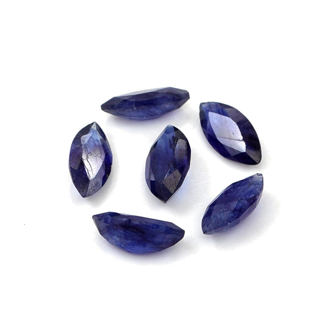 Natural Bangkok Blue Sapphire Calibrated Marquise | 3x6mm & 4x8mm