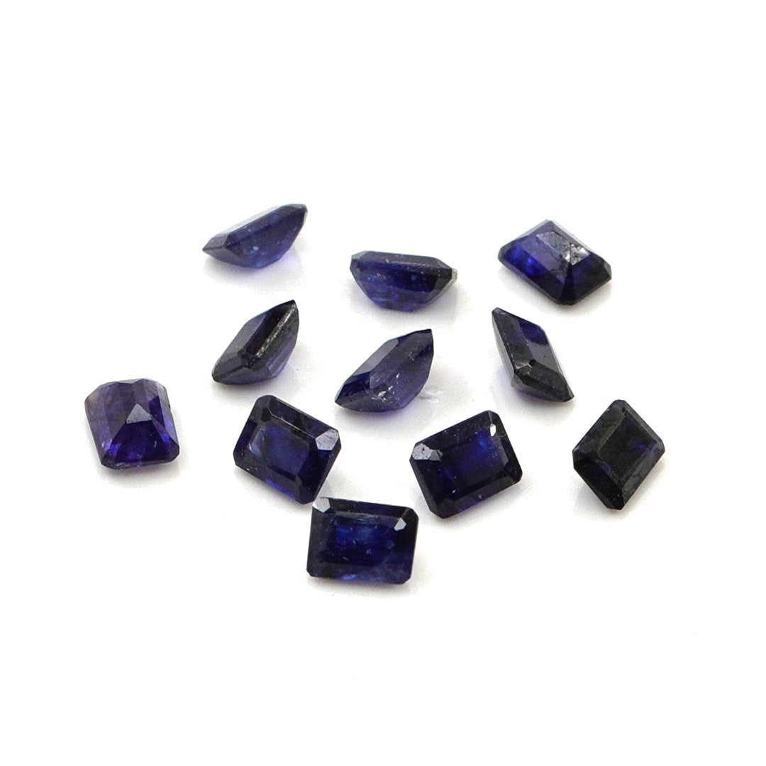 Natural Bangkok Blue Sapphire Calibrated Octagons | 3x4mm & 4x5mm