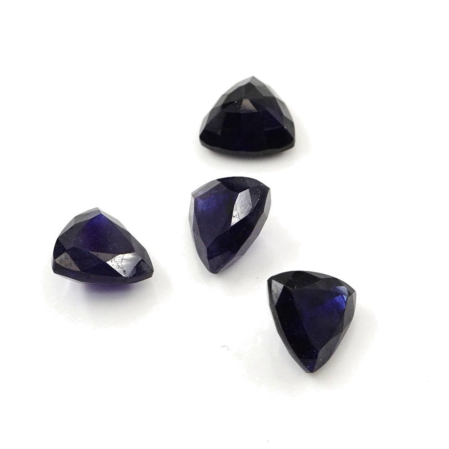 Natural Bangkok Blue sapphire Calibrated Trillions | 7mm & 7.5mm