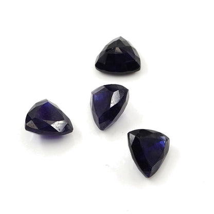 Natural Bangkok Blue sapphire Calibrated Trillions | 7mm & 7.5mm