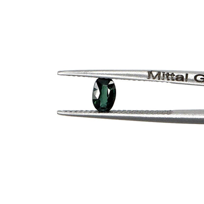 Natural Untreated Teal Sapphire Calibrated Ovals | 3x5mm & 4x6mm