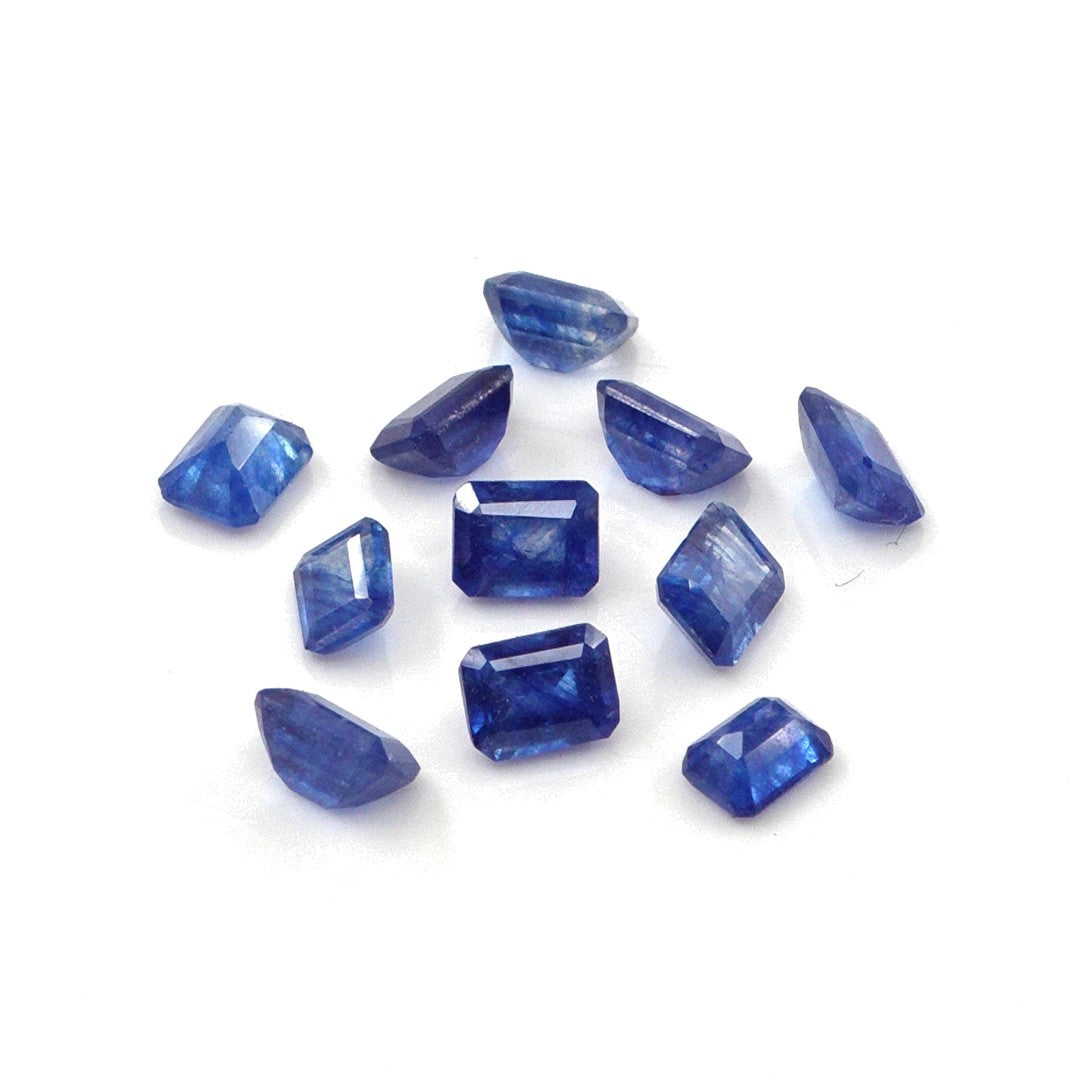 Natural Bangkok Blue Sapphire Calibrated Octagons | 3x4mm & 4x5mm
