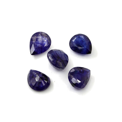 Natural Bangkok Blue Sapphire Calibrated Pears | 7x9mm & 8x10mm