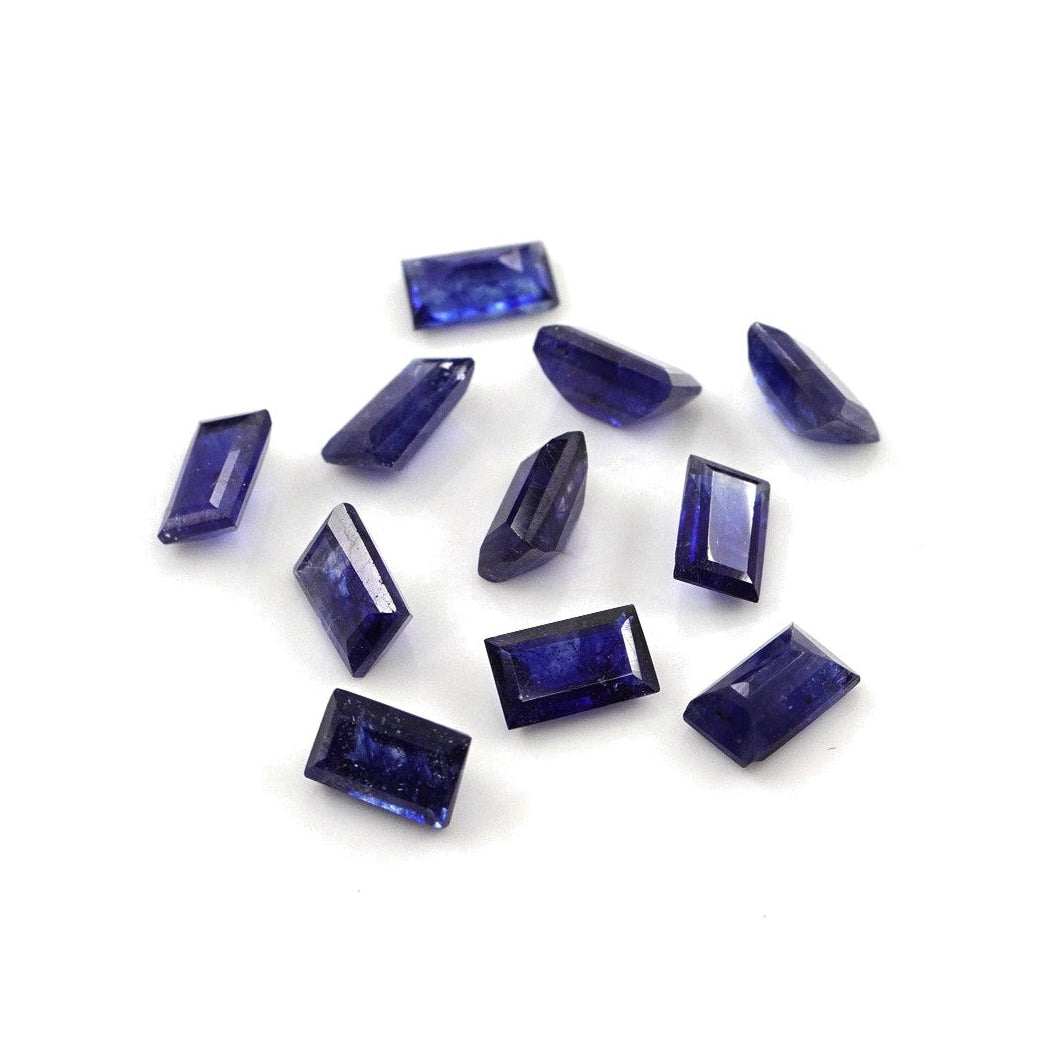 Natural Bangkok Blue Sapphire Calibrated Baguettes | 3x5mm & 4x6mm