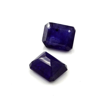 Natural Bangkok Blue Sapphire Calibrated Octagons | 9x11mm & 10x12mm