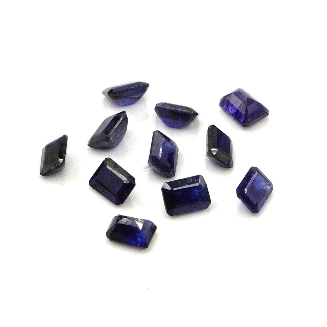 Natural Bangkok Blue Sapphire Calibrated Octagons | 3x4mm & 4x5mm