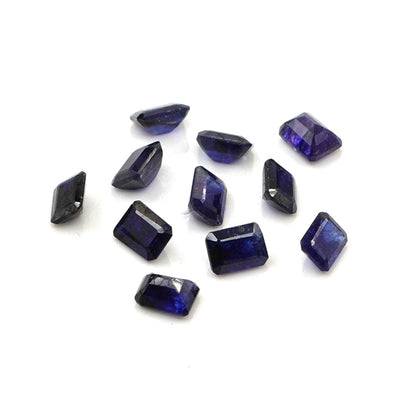 Natural Bangkok Blue Sapphire Calibrated Octagons | 3x4mm & 4x5mm