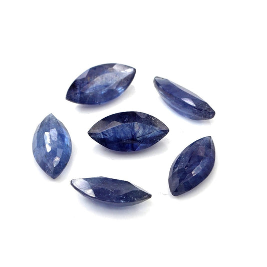 Natural Bangkok Blue Sapphire Calibrated Marquise | 7x14mm & 8x16mm