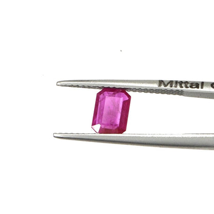 Natural Untreated Burma Ruby Calibrated Octagons | 5x7mm & 6x8mm