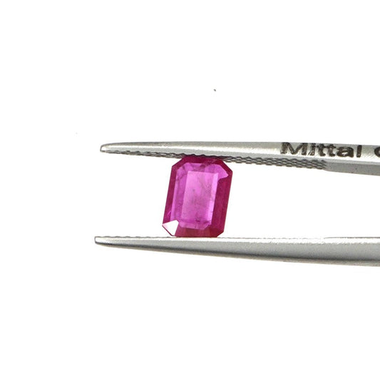 Natural Untreated Burma Ruby Calibrated Octagons | 5x7mm & 6x8mm